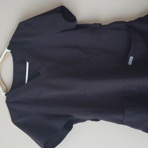 Black Grey's Anatomy Scrub Top